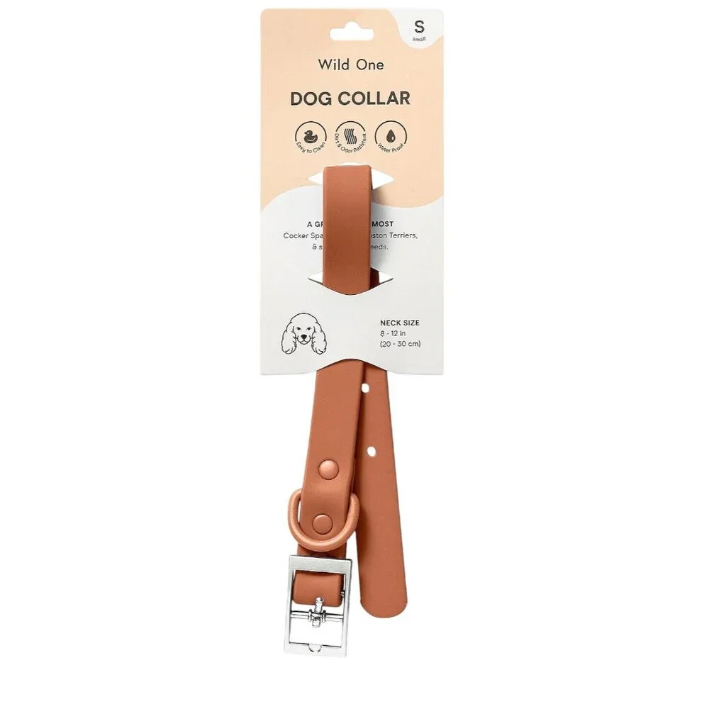 Wild One Extra Small Collar in Cocoa XSmall New Brown Dog Doggie Puppie